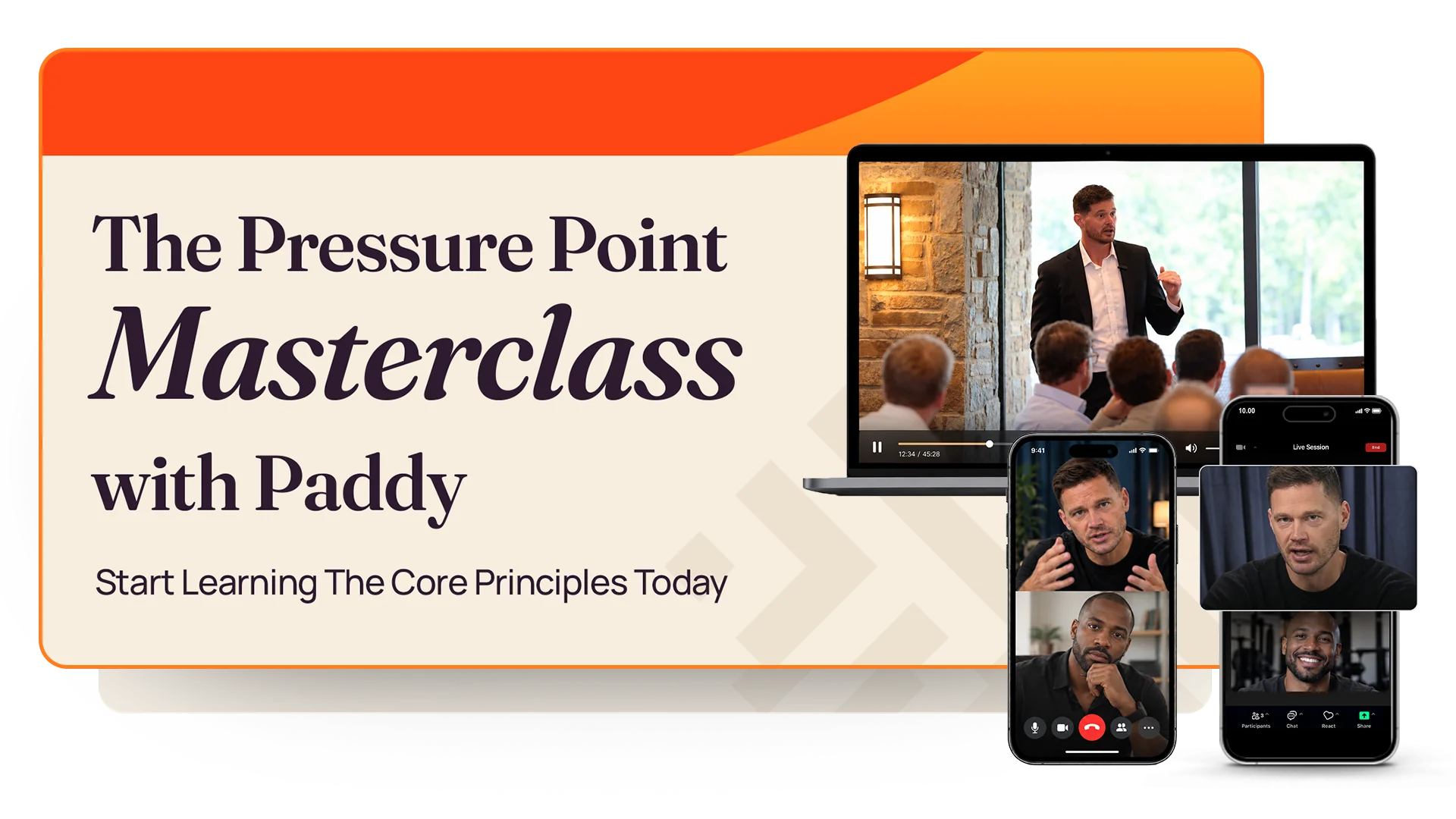 The Pressure Point Masterclass with Paddy: Start Learning The Core Principles Today