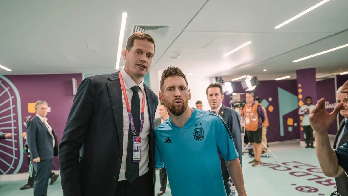 With Lionel Messi, World Cup 2022