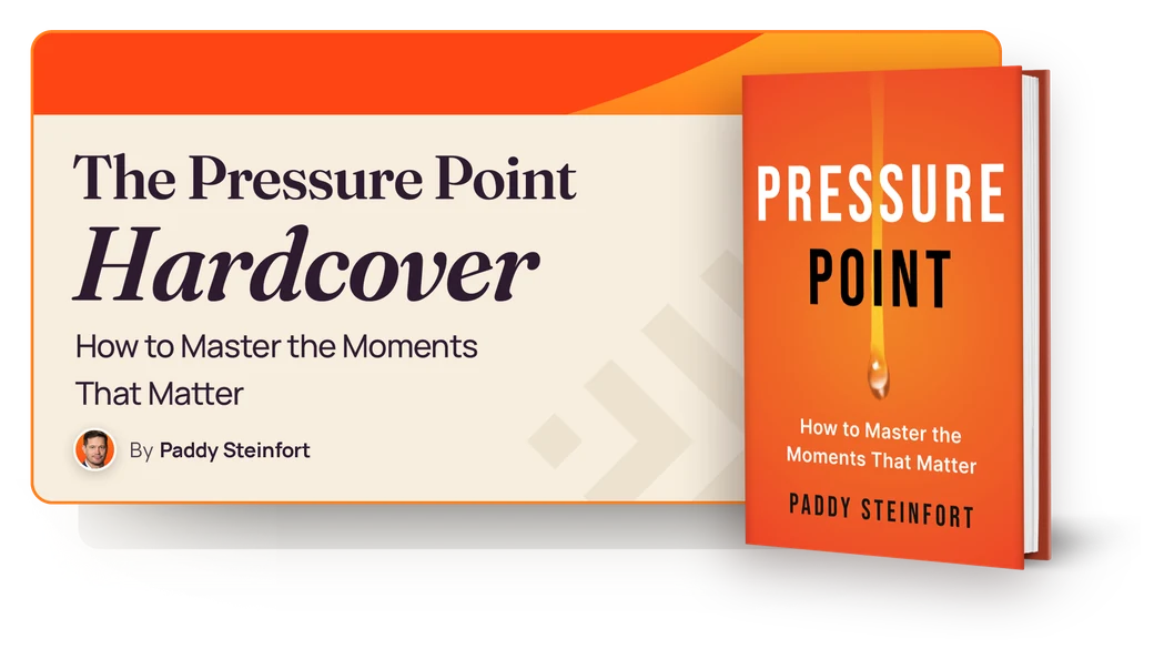 The Pressure Point Hardcover, by Paddy Steinfort