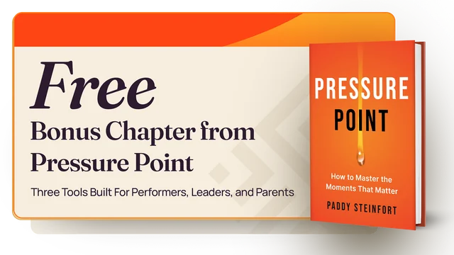 A free bonus chapter to go with Pressure Point, with Paddy Steinfort and the hardcover