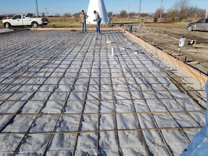 new concrete sidewalk in overland park, ks
