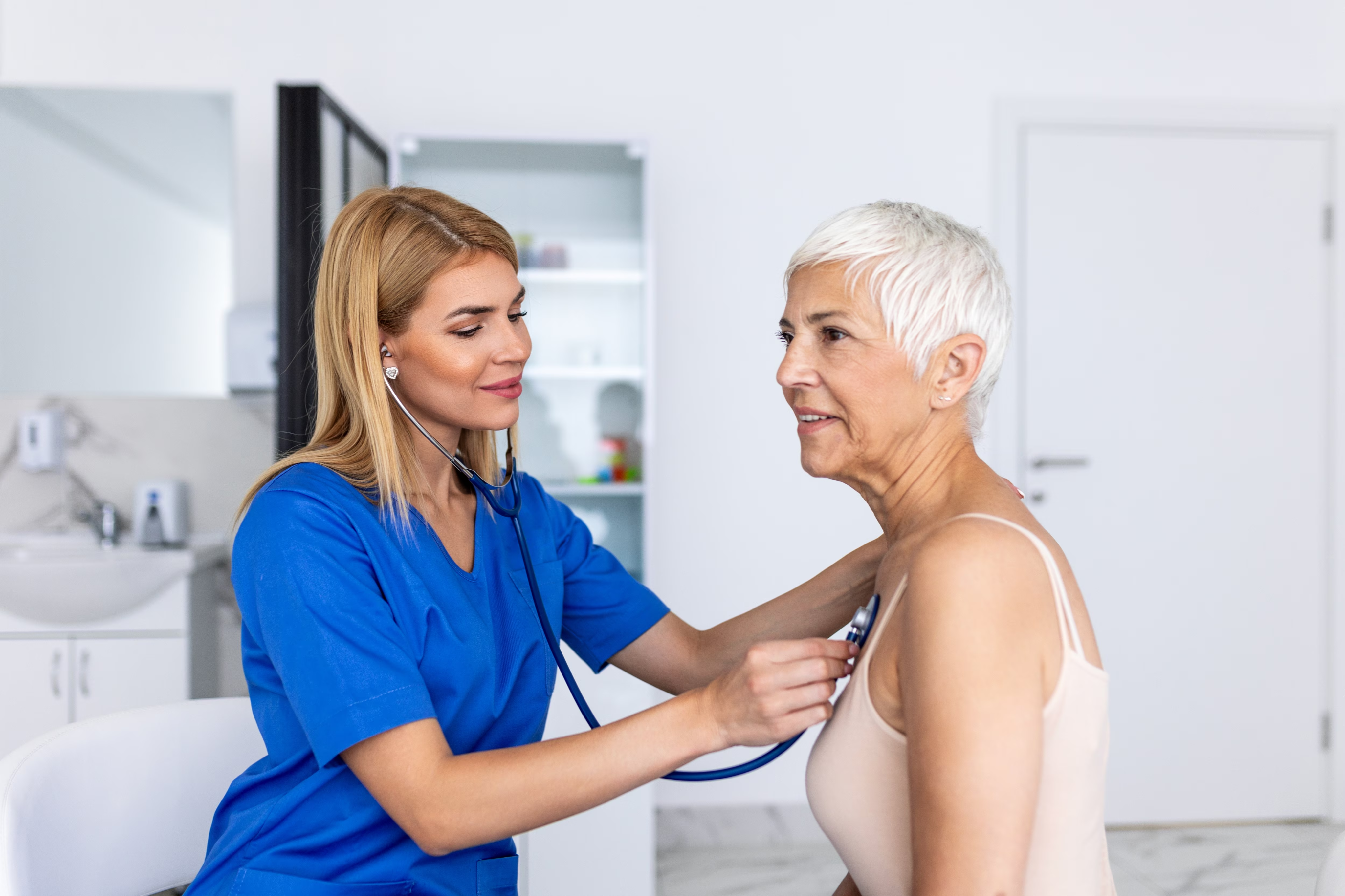 Modern healthcare clinic