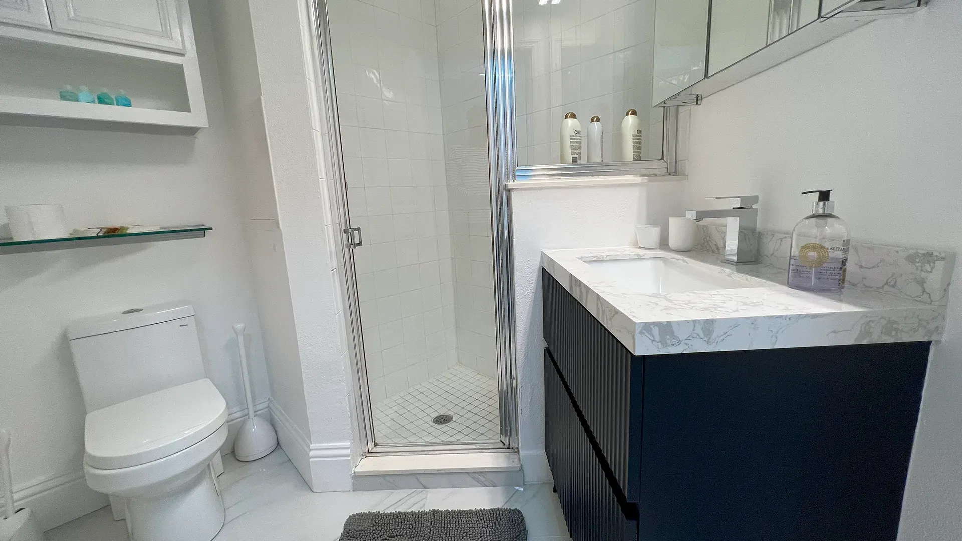 South beach miami drone view