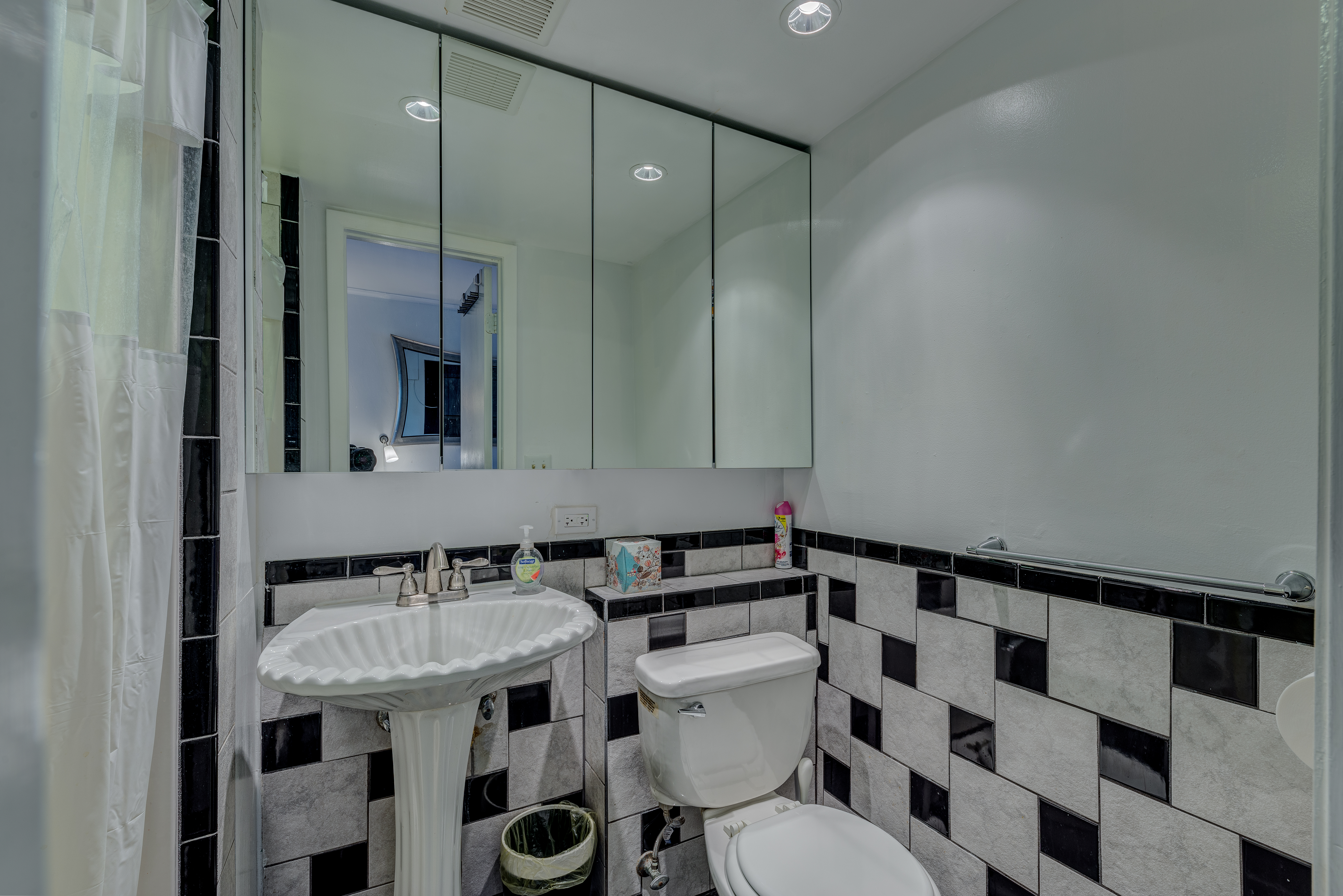 South beach miami drone view