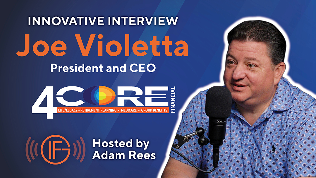 Innovative interview with Joe Violetta