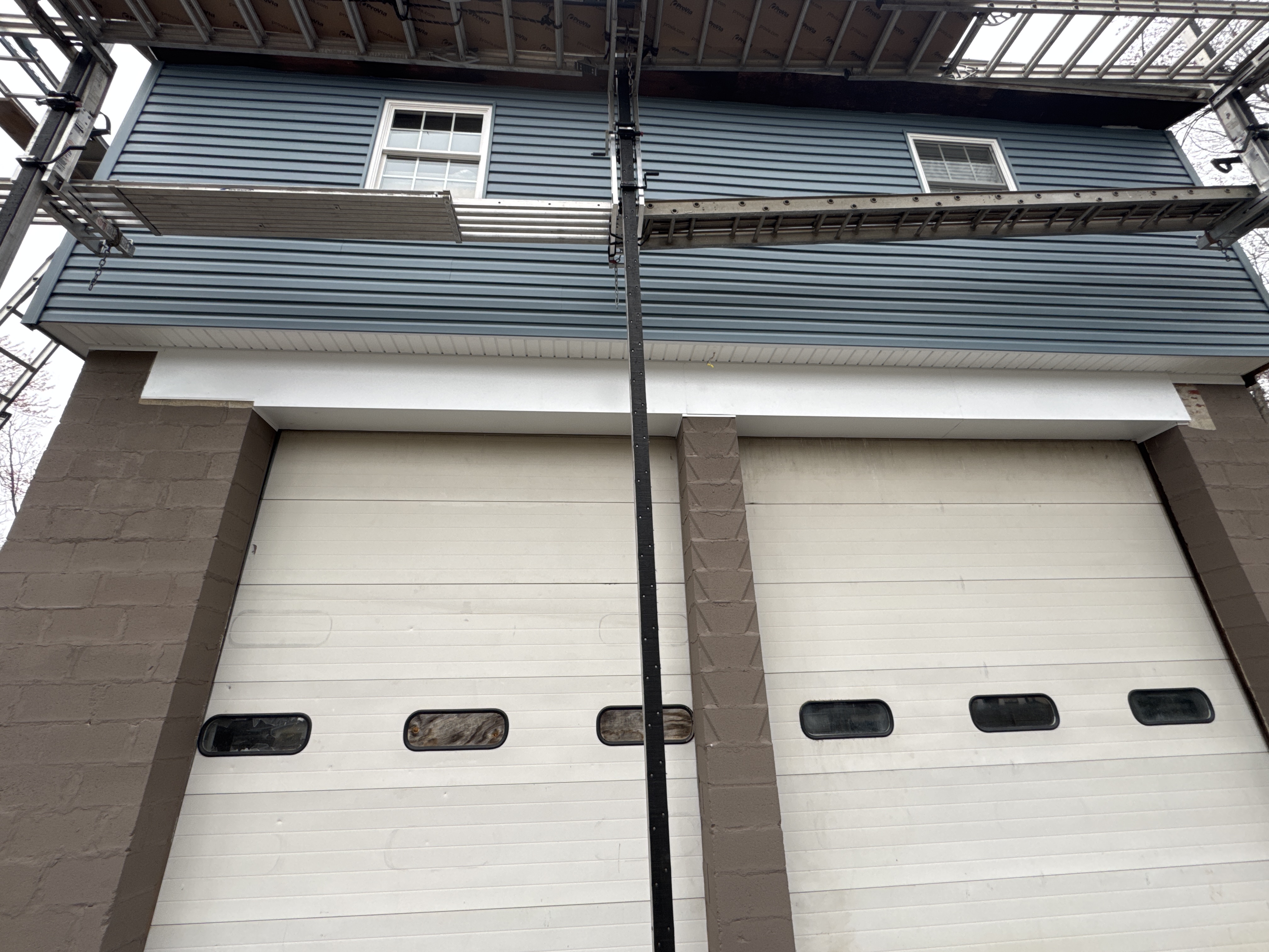 Siding installation