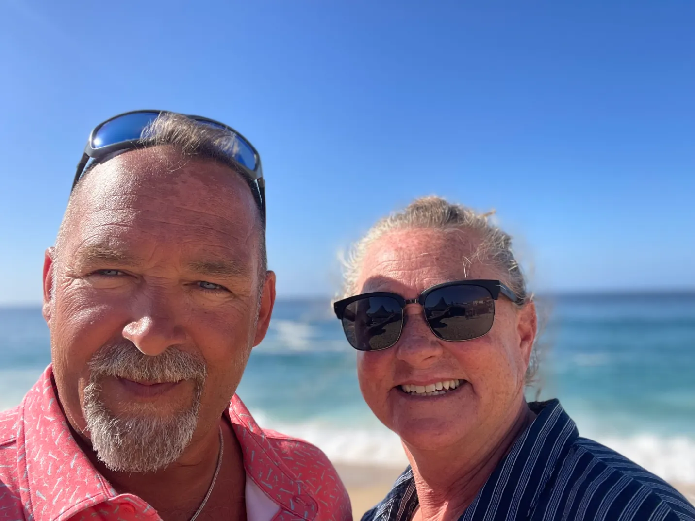 Kim and Rob, owners of R&K Plumbing, in Pensacola, FL