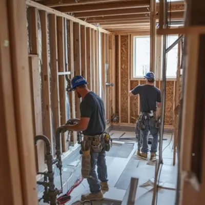 New construction plumbing rough-in by R&K Plumbing in Pensacola, FL