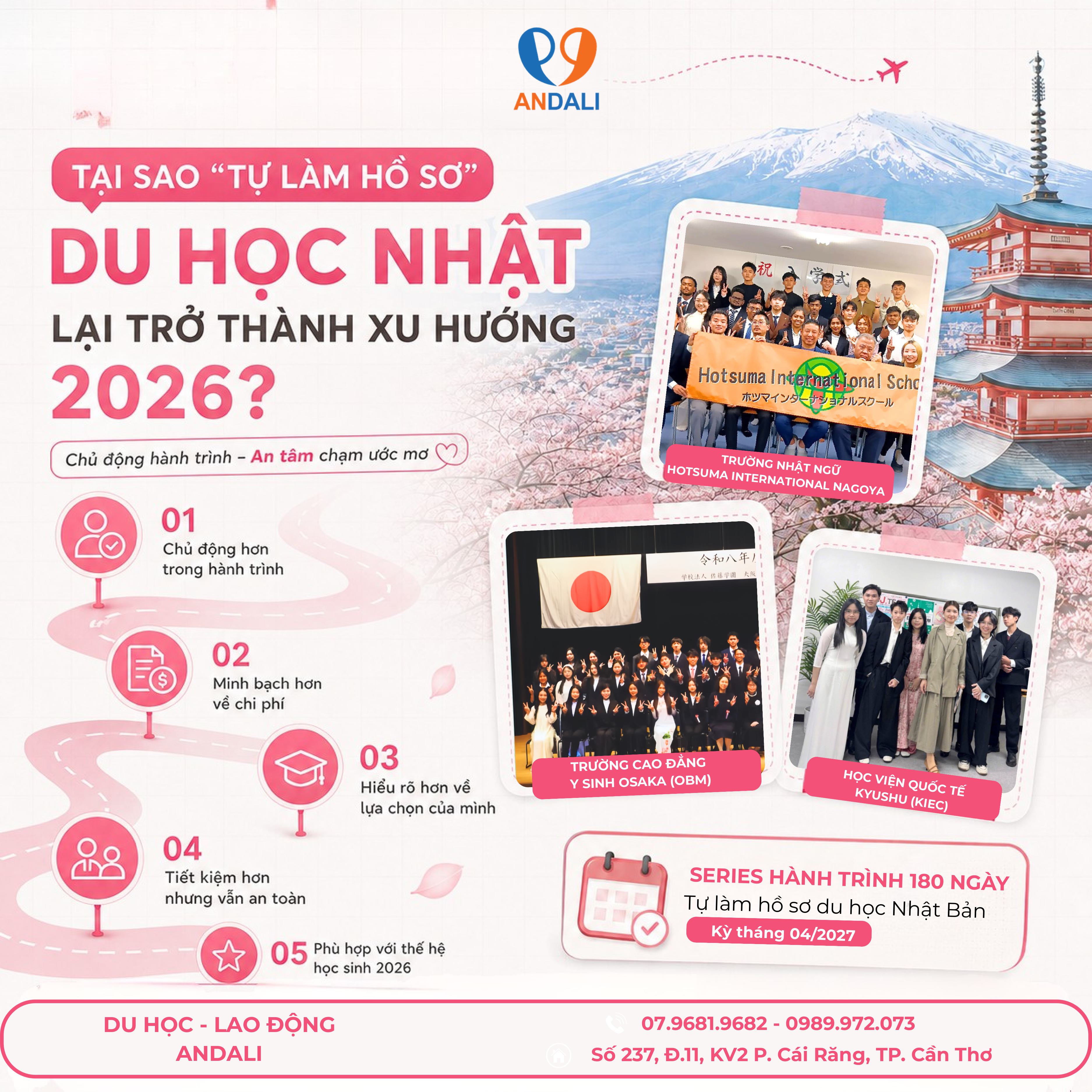 Tại Sao “Tự Làm Hồ Sơ Du Học Nhật” Trở Thành Xu Hướng 2026?