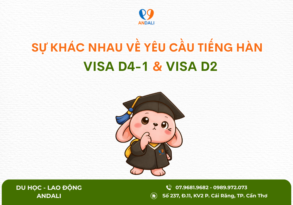 D4-1 và D2 Khác Nhau Thế Nào Về Tiếng Hàn? D4-1 và D2 Khác Nhau Thế Nào Về Tiếng Hàn?