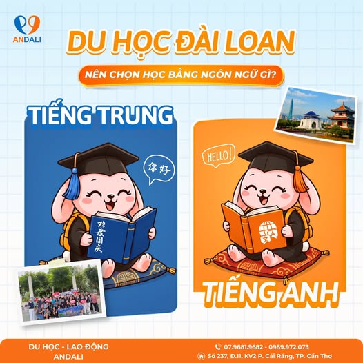 du học Đài Loan nên chọn hệ tiếng Trung hay tiếng Anh?