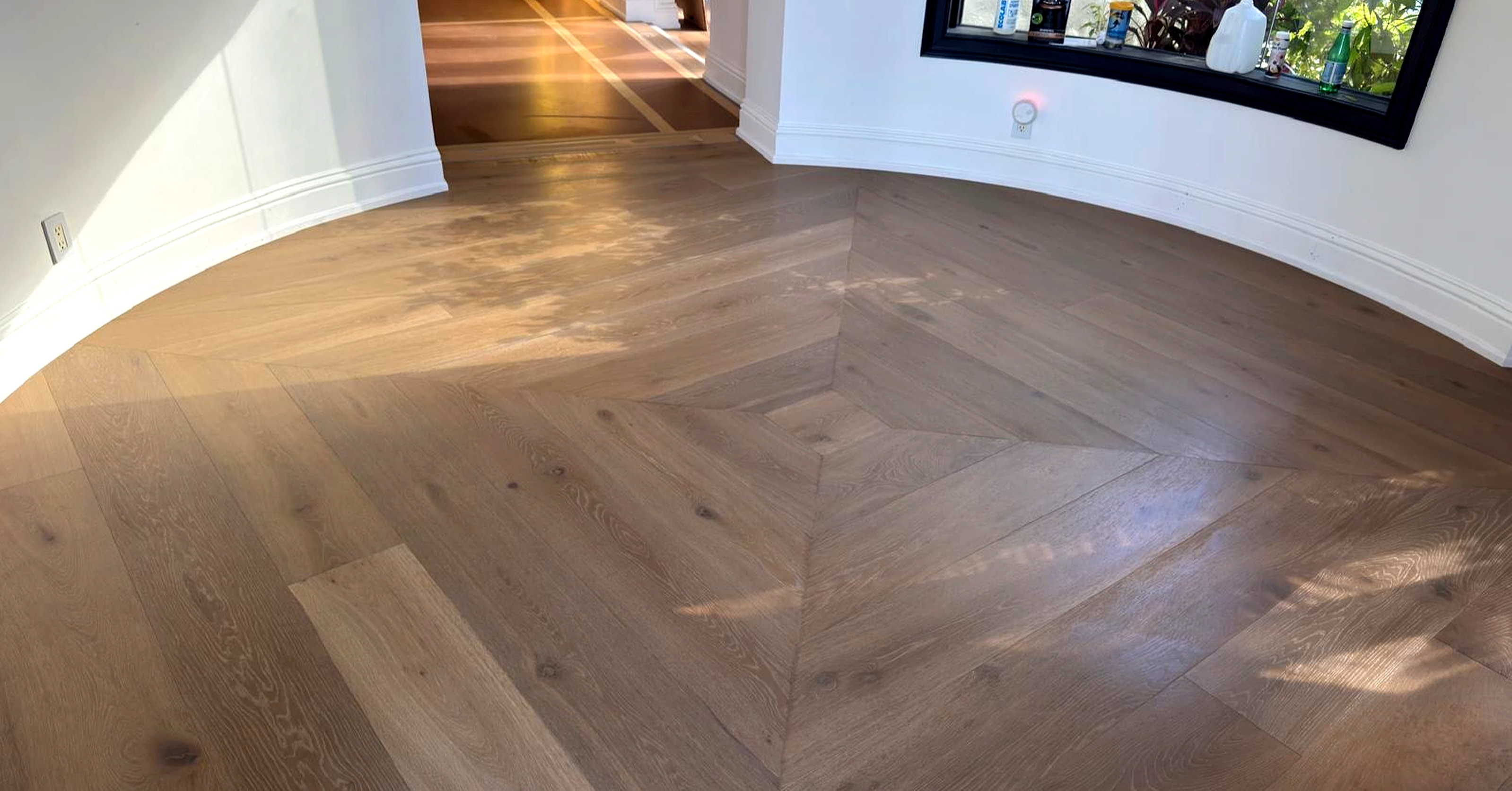Hardwood flooring installation in Fort Myers, FL by Unity Signature Interiors