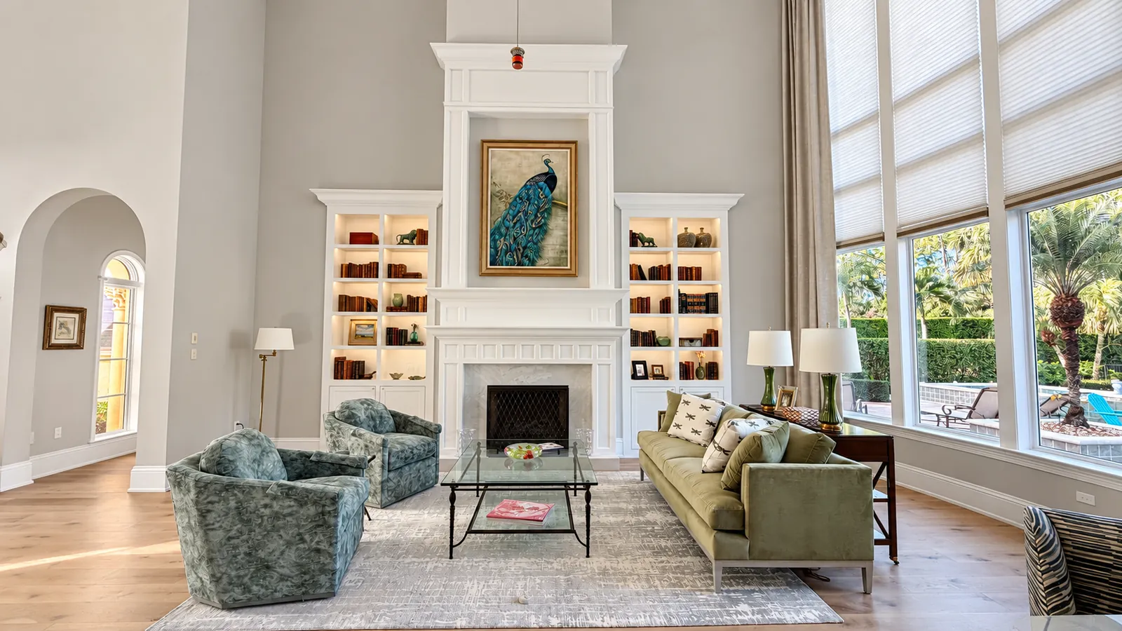Fireplace after remodel by Unity Signature Interiors