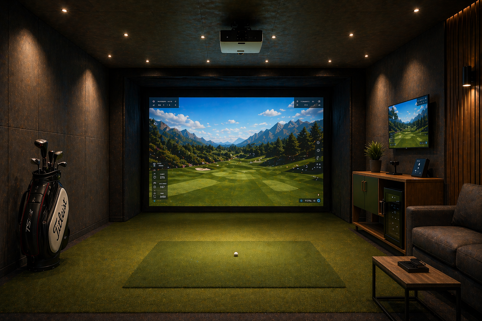 The Clubhouse — interior view