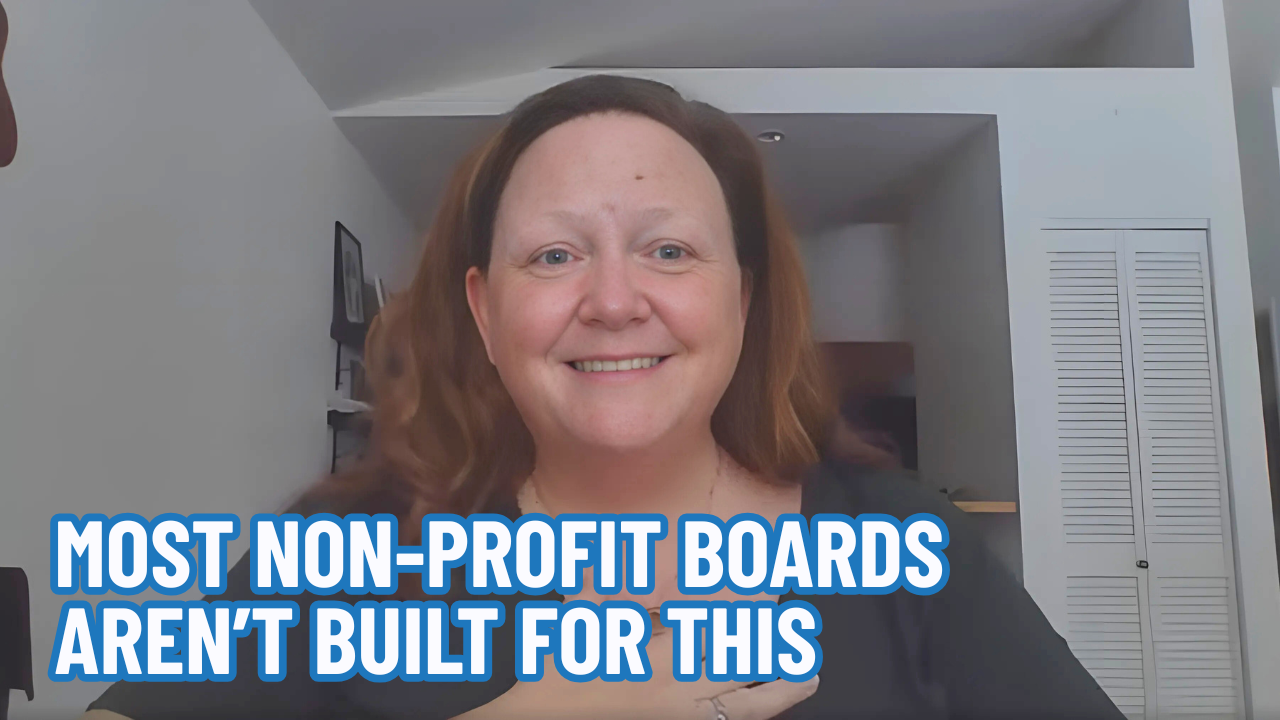  It's not your board's job to fundraise...Let me explain