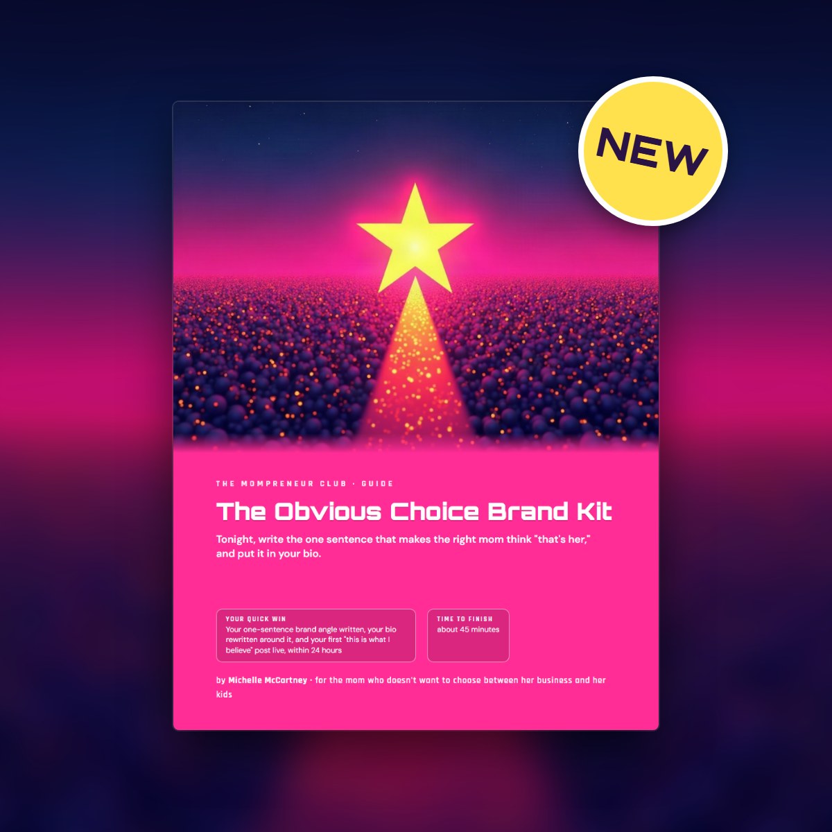 The Obvious Choice Brand Kit guide