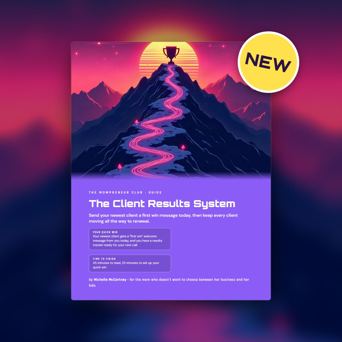 The Client Results System guide