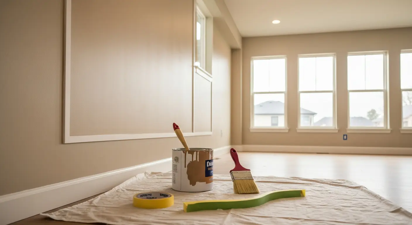 Interior painting project