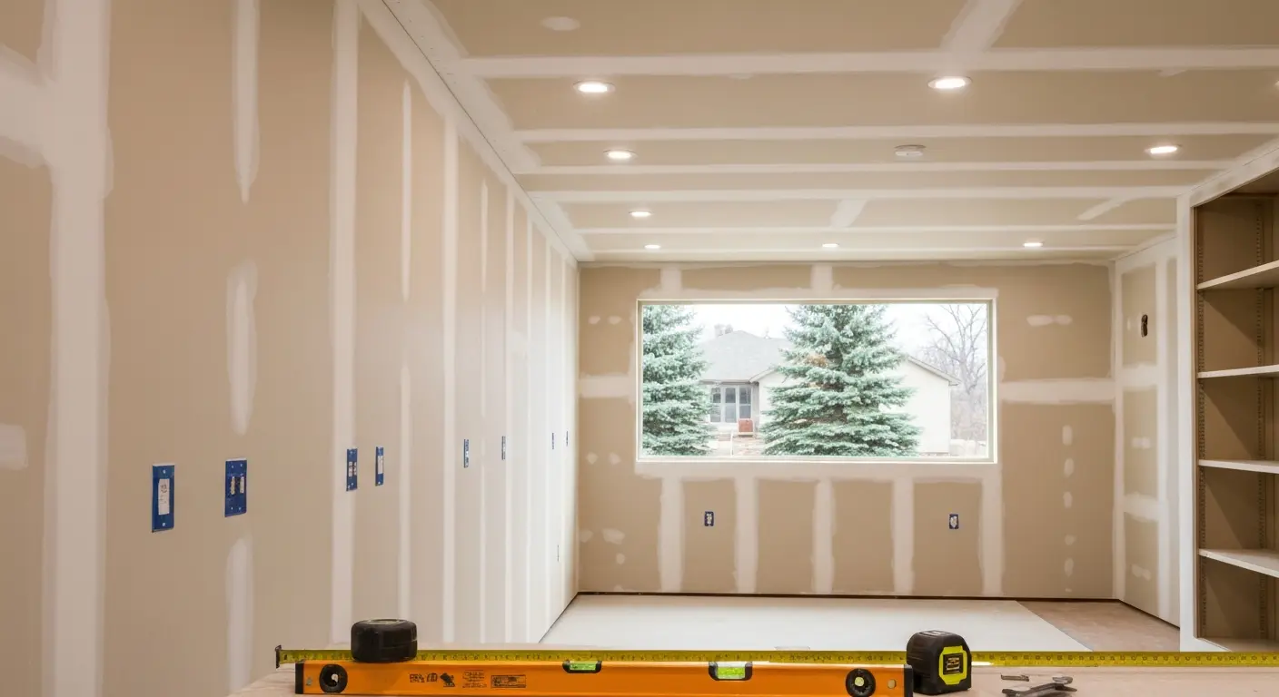 Garage conversion space in Madison