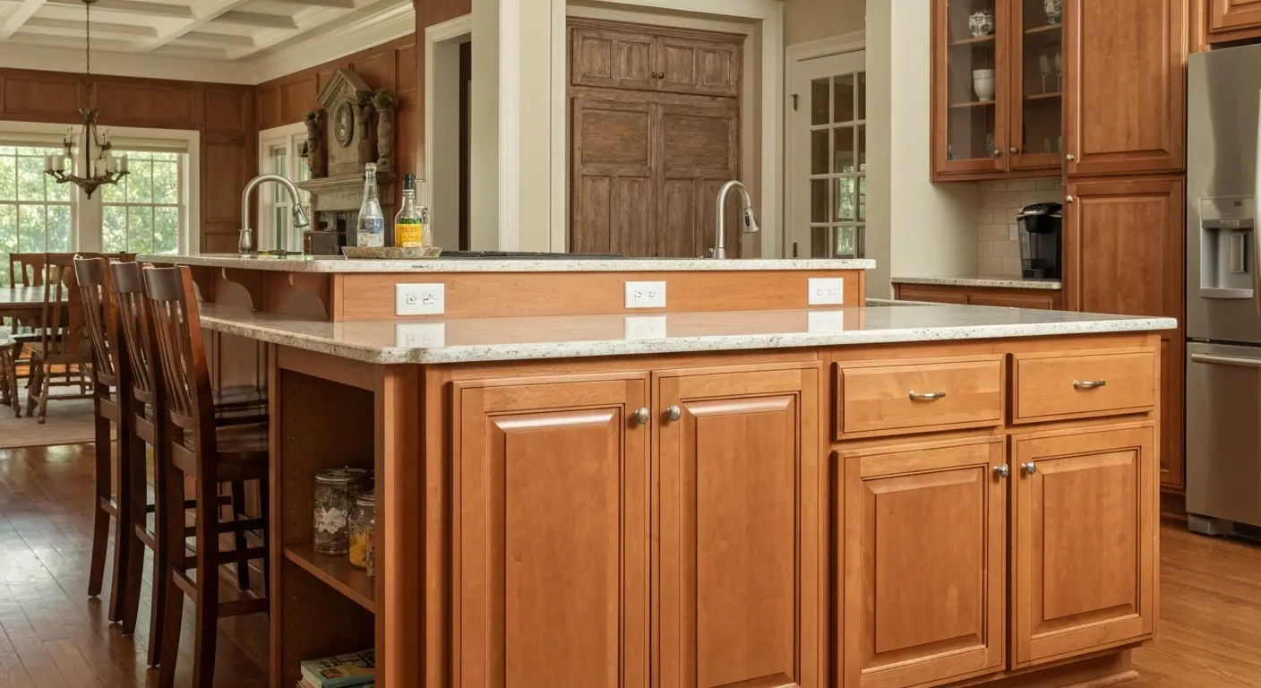 Kitchen island design