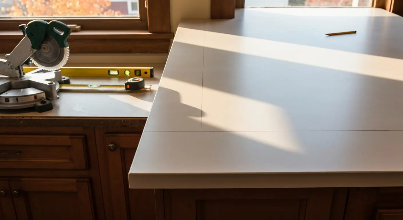 Laminate countertop installation in Madison kitchen