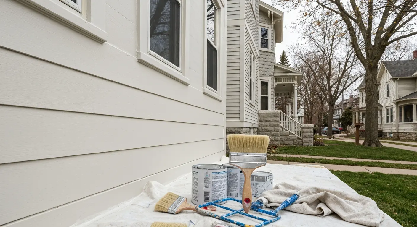 Exterior painting project