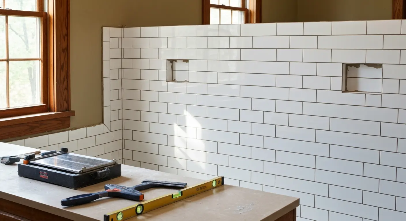 Tile installation project