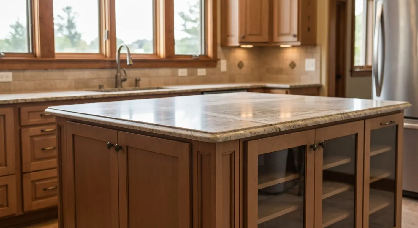 Custom kitchen island design