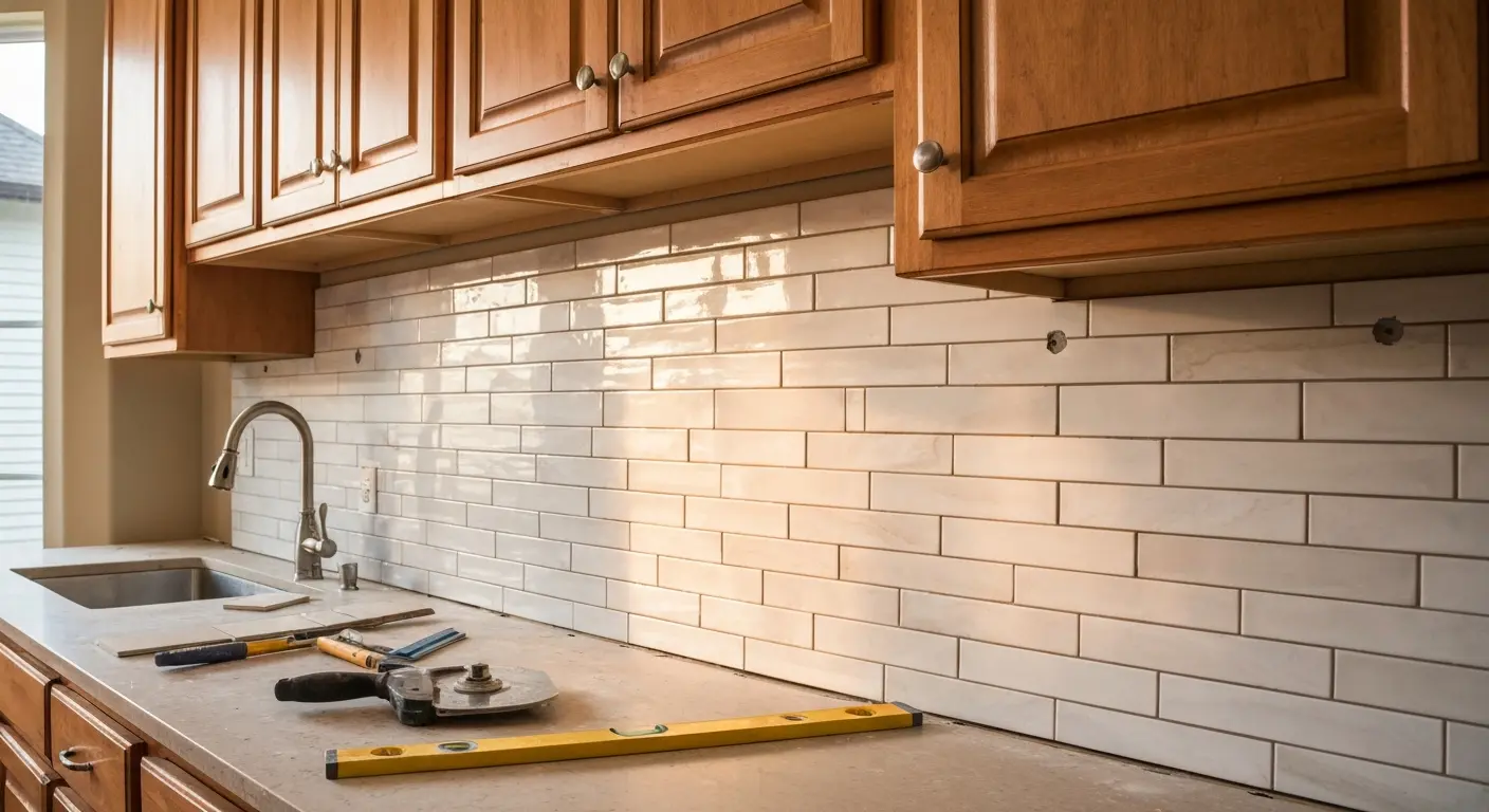 Kitchen backsplash installation Clinton MS