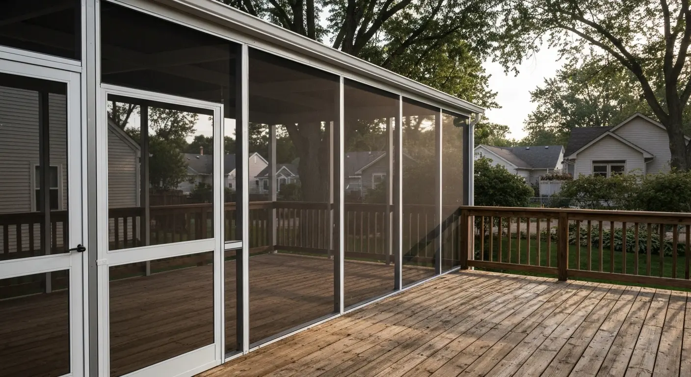 Patio enclosure project