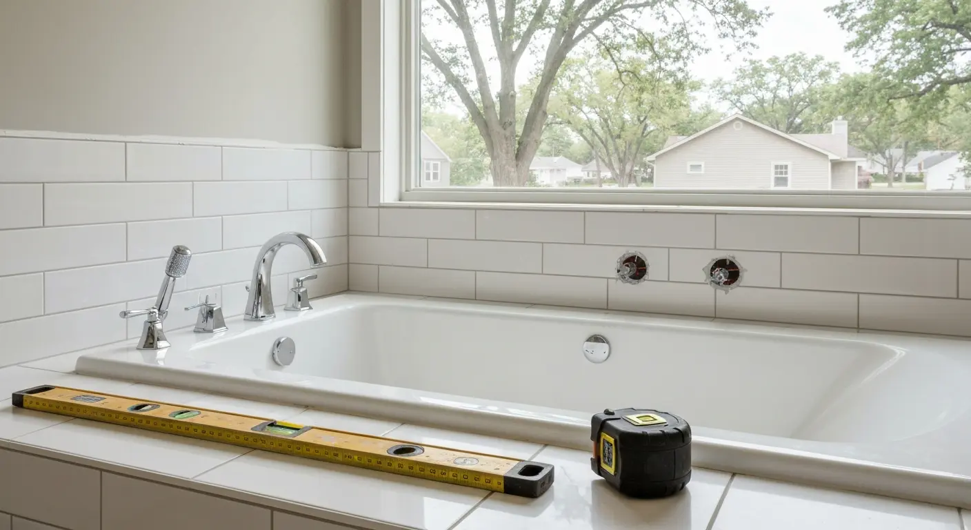 Bathtub installation project