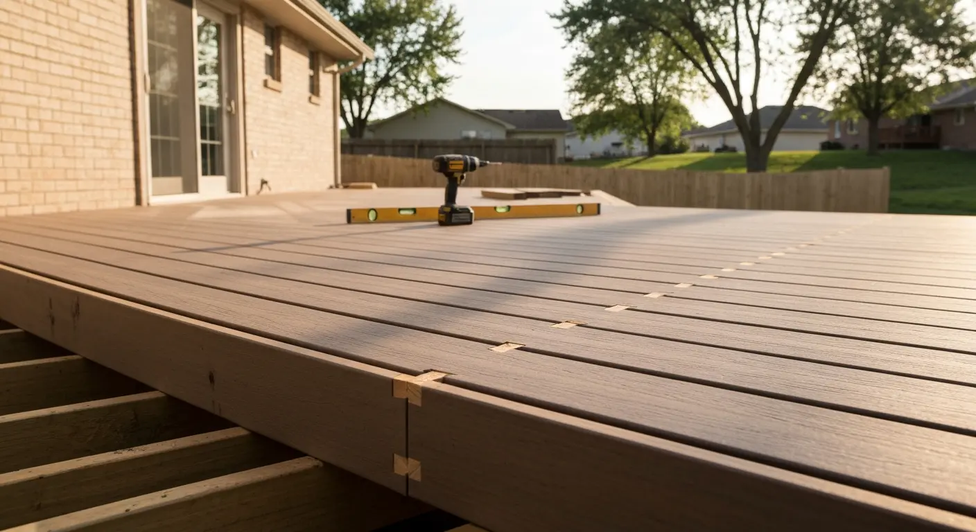 Deck construction project