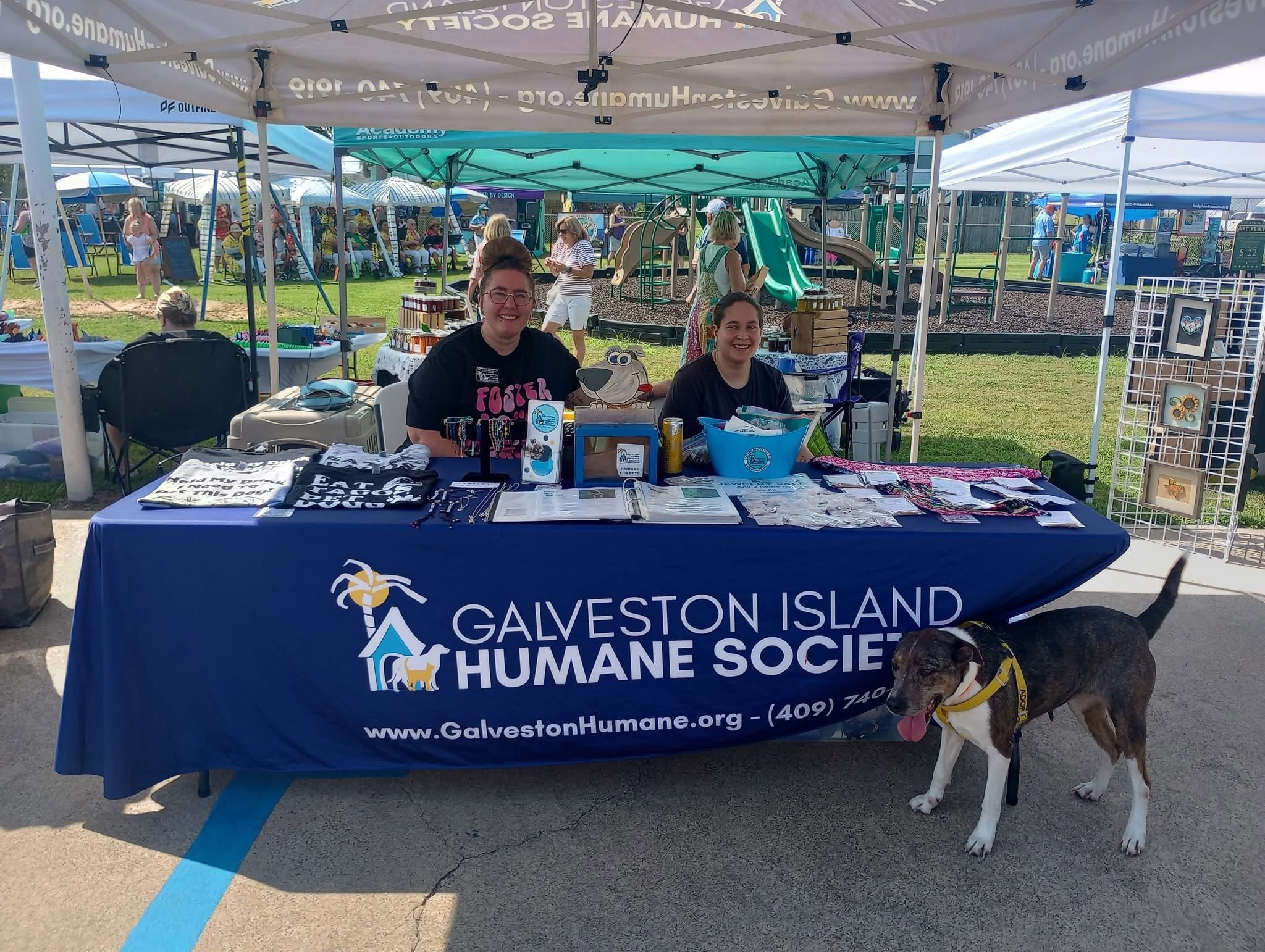 A nonprofit partner at Galveston Island Market