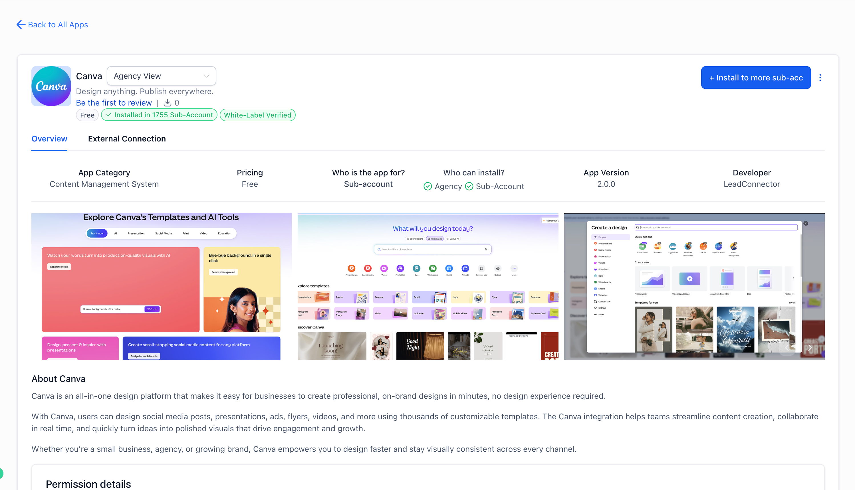 canva integration canva integration
