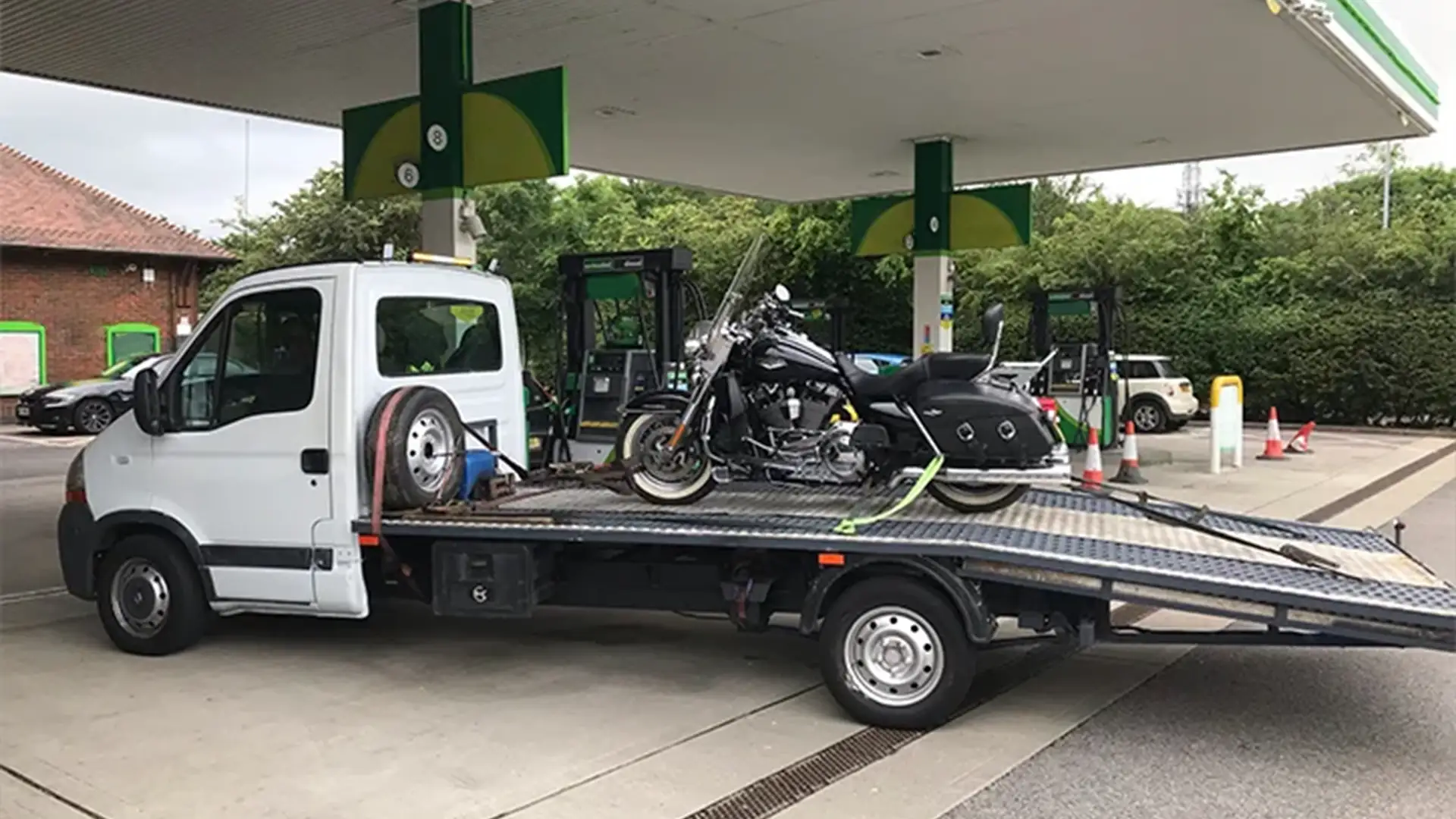 Motorradtransport