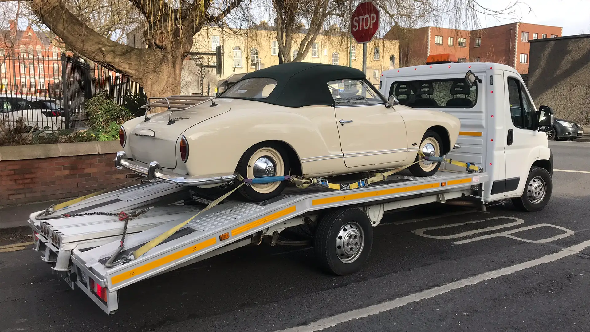 Oldtimer-Transport