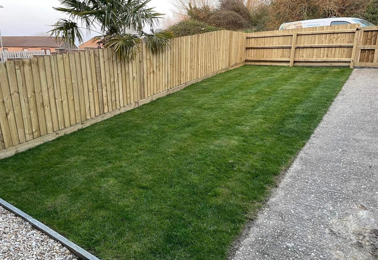 Exterior and landscaping by Limitless Construction
