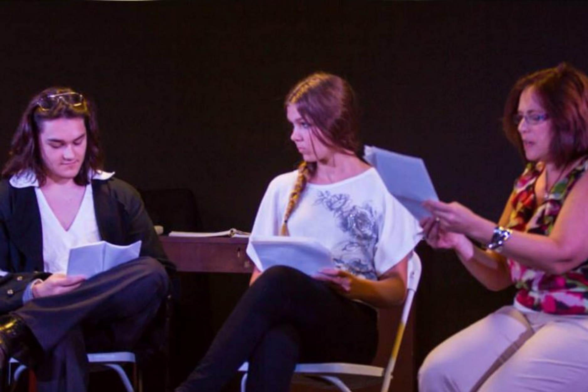 Students performing, filming, or editing projects at JDS Creative Academy showcasing hands-on learning and creativity