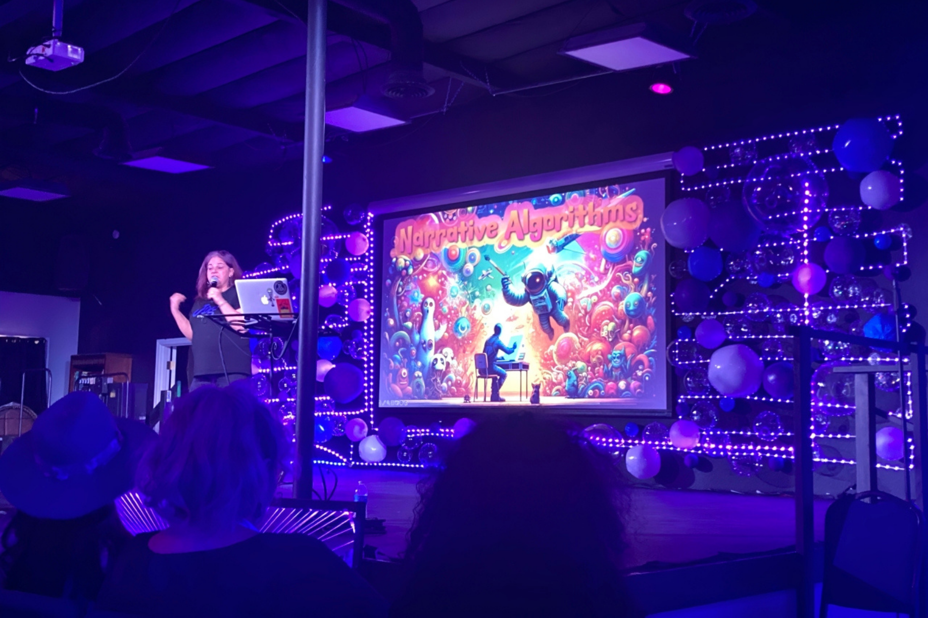 Excited attendees watching film screenings and digital art installations at DigiFest® Temecula 2026