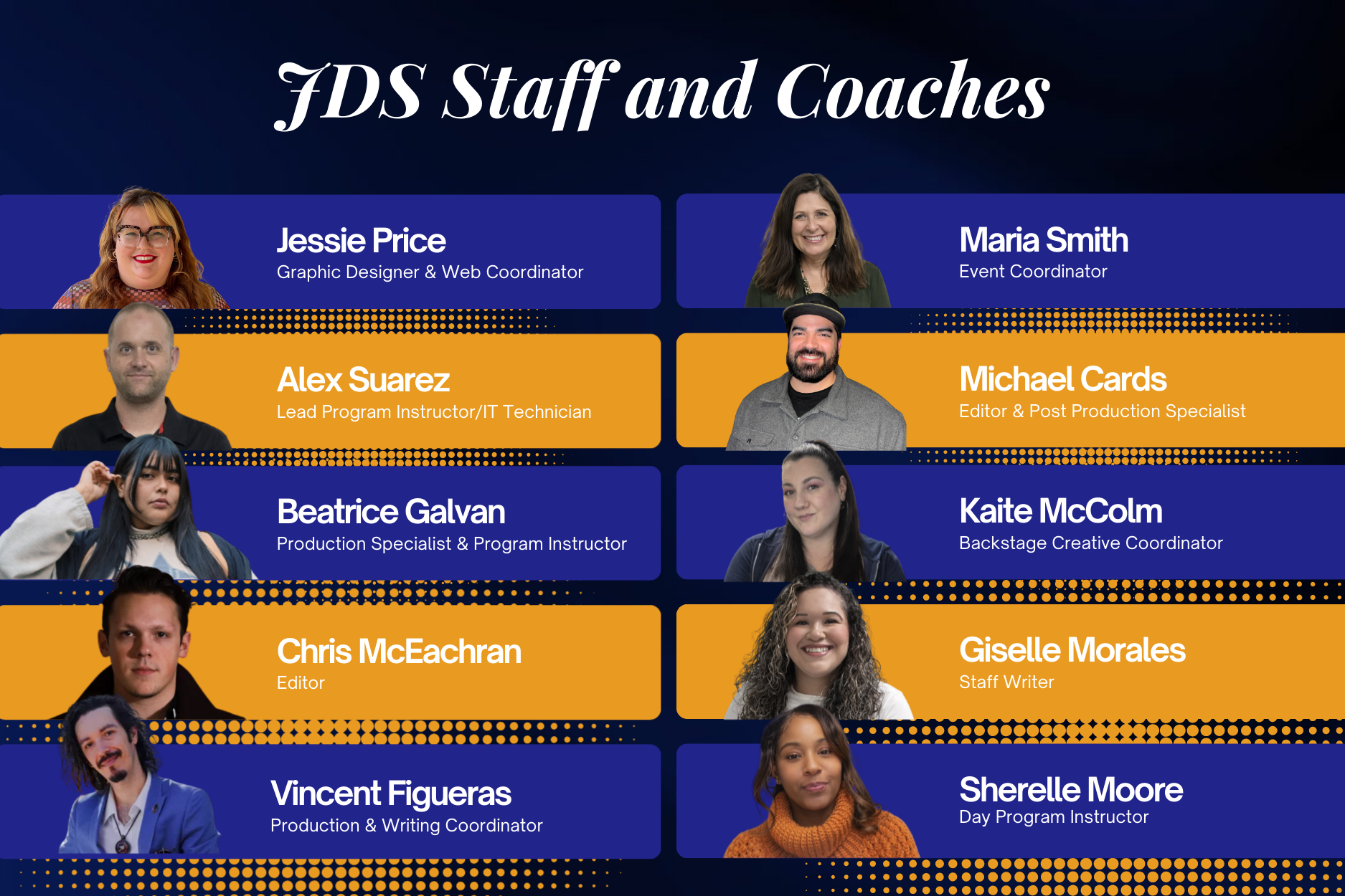 JDS Creative Academy coaches mentoring students in acting and digital media production in Temecula studio