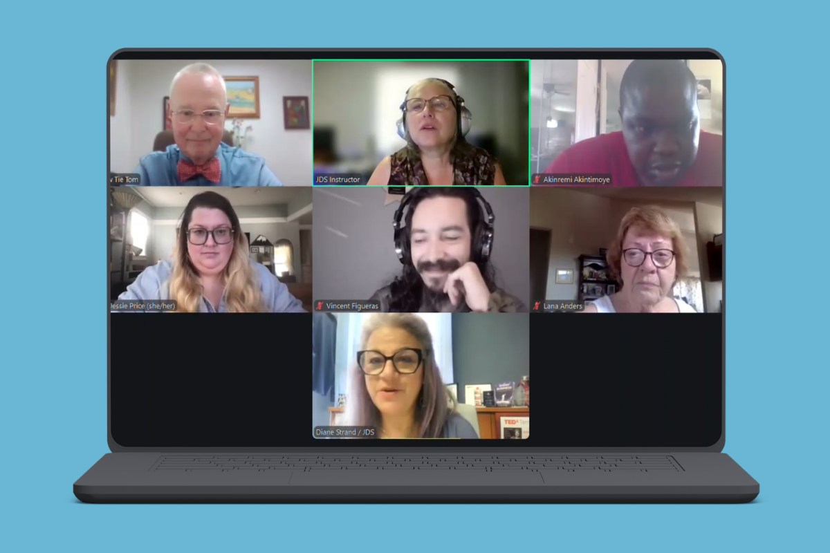 JDS Presents! Online Education Series provides free virtual learning opportunities for caregivers, adults with disabilities, families, educators, advocates, and community members.