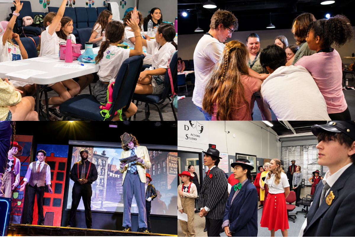 Creative students collaborating and supporting one another at JDS Creative Academy in Temecula