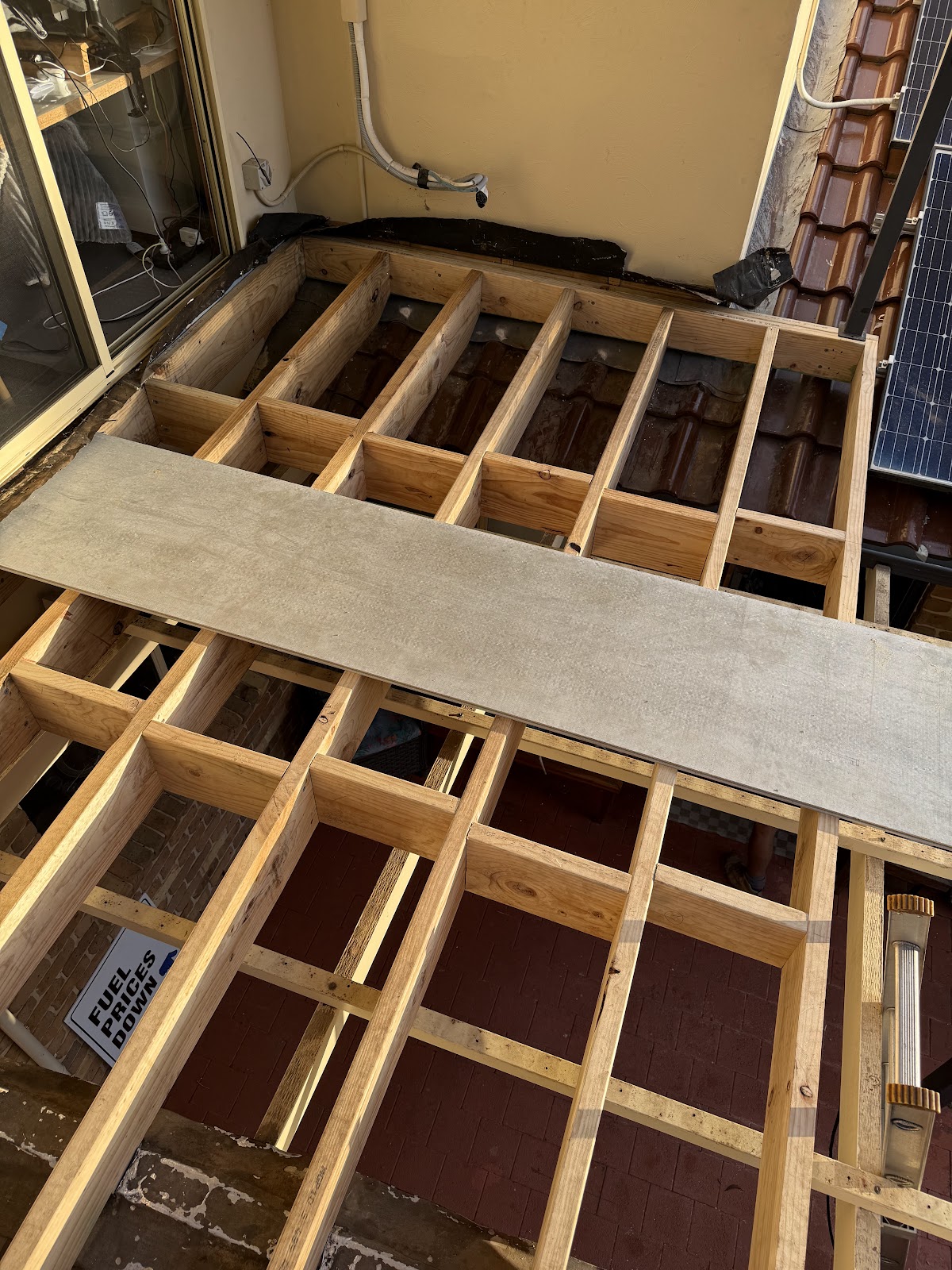 Balcony extension and renovation
