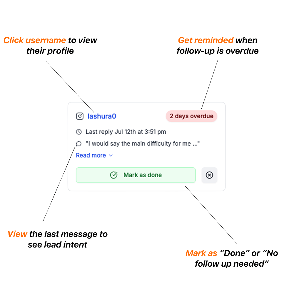 instagram dm crm dmtracker