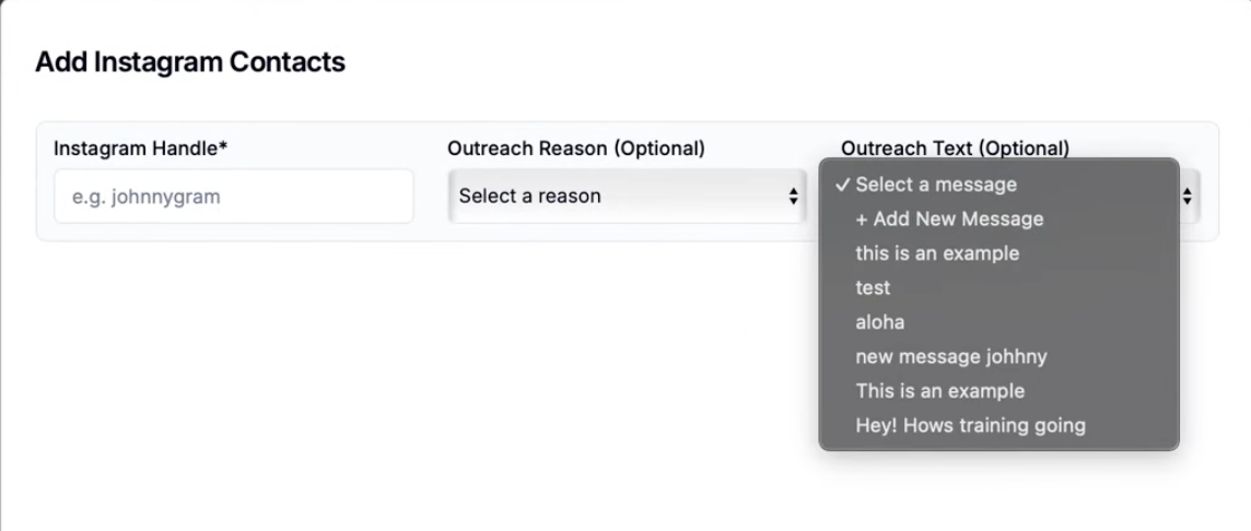 instagram dm crm dmtracker