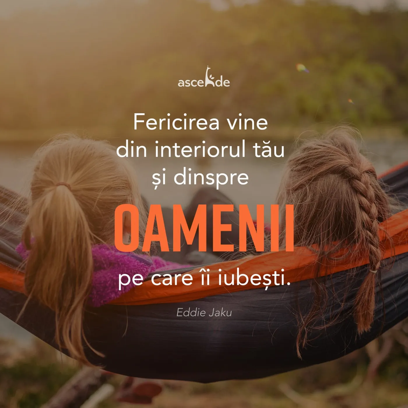 “Fericirea vine din interiorul tău și dinspre oamenii pe care îi iubești.” - Eddie Jaku