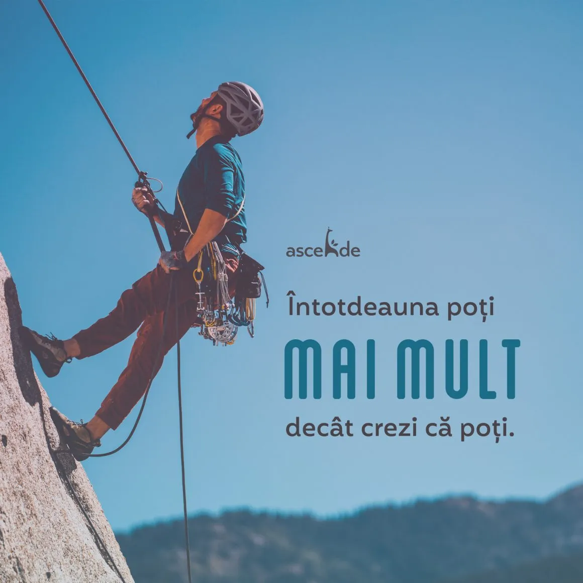 Întotdeauna poți mai mult decât crezi că poți.