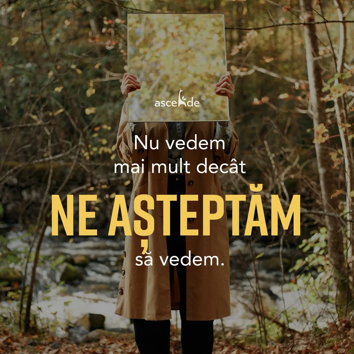 Nu vedem mai mult decât ne așteptăm să vedem.