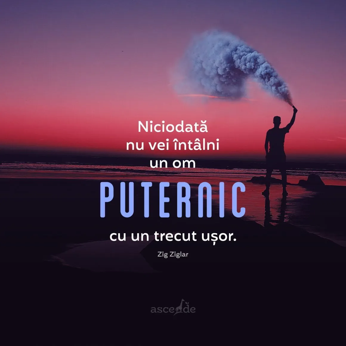 Niciodată nu vei întâlni un om puternic cu un trecut ușor