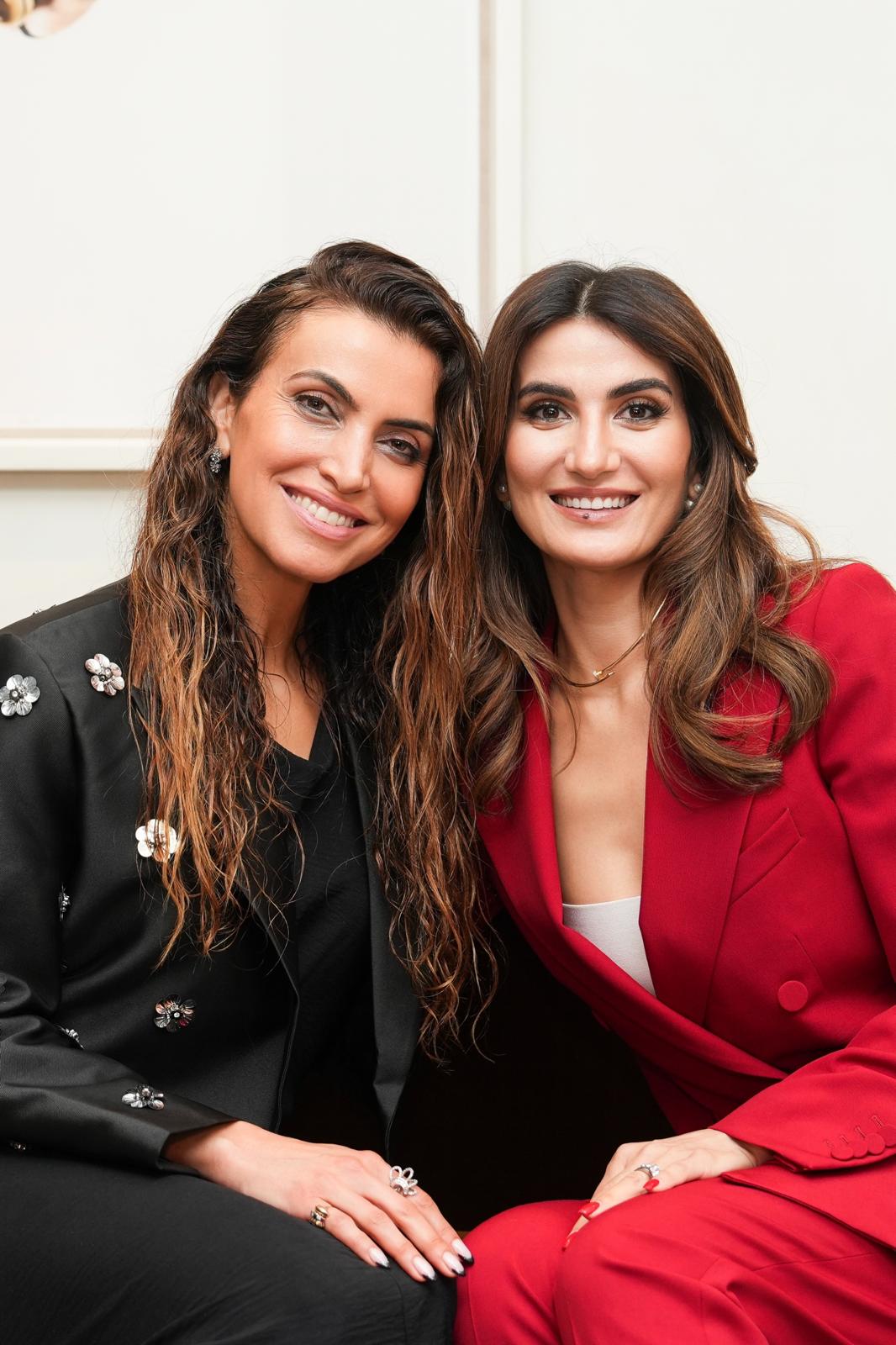 Regina Oswald with Rona Lalezary